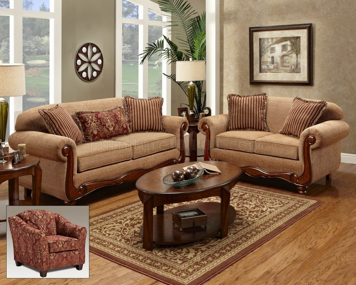 Beige Sofa And Loveseat | Baci Living Room in Monterey Beach Beige Fabric 86" 3 Piece Sofa Loveseat & Oversized Arm Chair Set