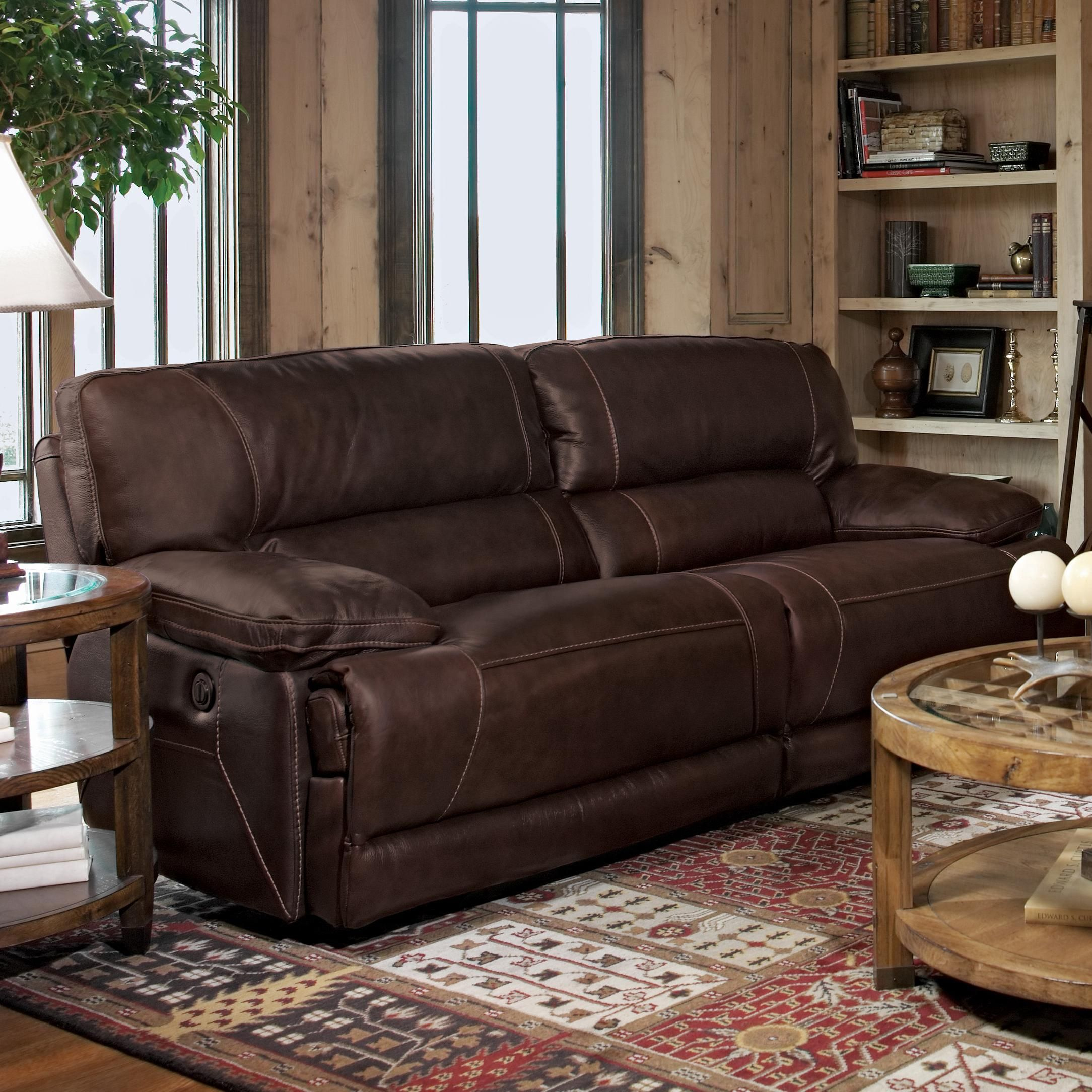 Fleet Street Power Reclining Sofa By Flexsteel | Reclining Sofa, Power ... in The Ultimate Guide to Comfort Samuel Navy Blue Leather Living Room Sets