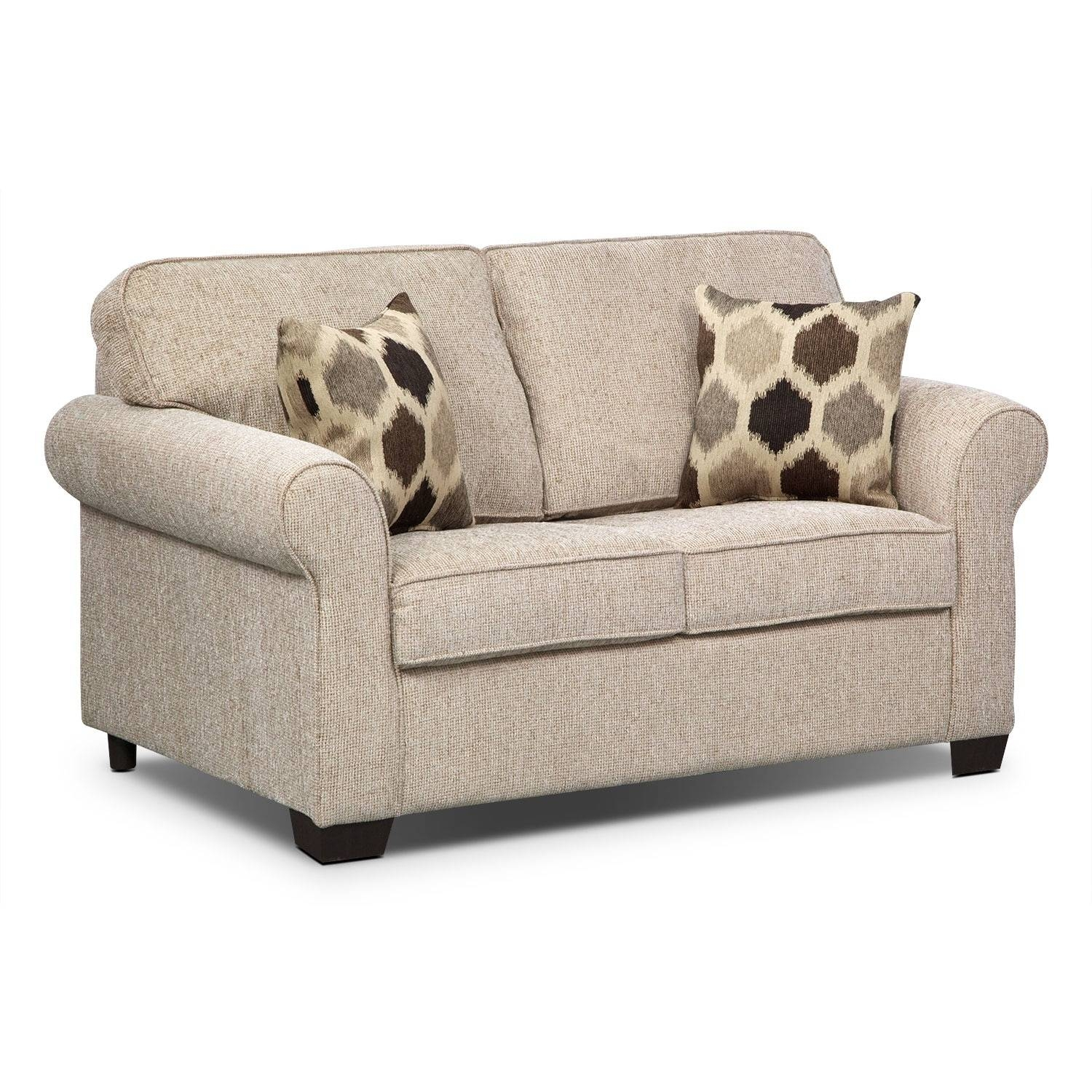 Top 30 Of Loveseat Twin Sleeper Sofas intended for Caring for Your Monterey Beach Beige Fabric Furniture A Comprehensive Guide