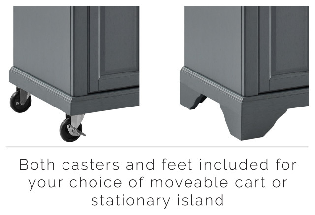 Avery Kitchen Cart - Transitional - Kitchen Islands And Kitchen Carts ... throughout Unlocking Kitchen Efficiency A Deep Dive into Avery Kitchen Cart Features