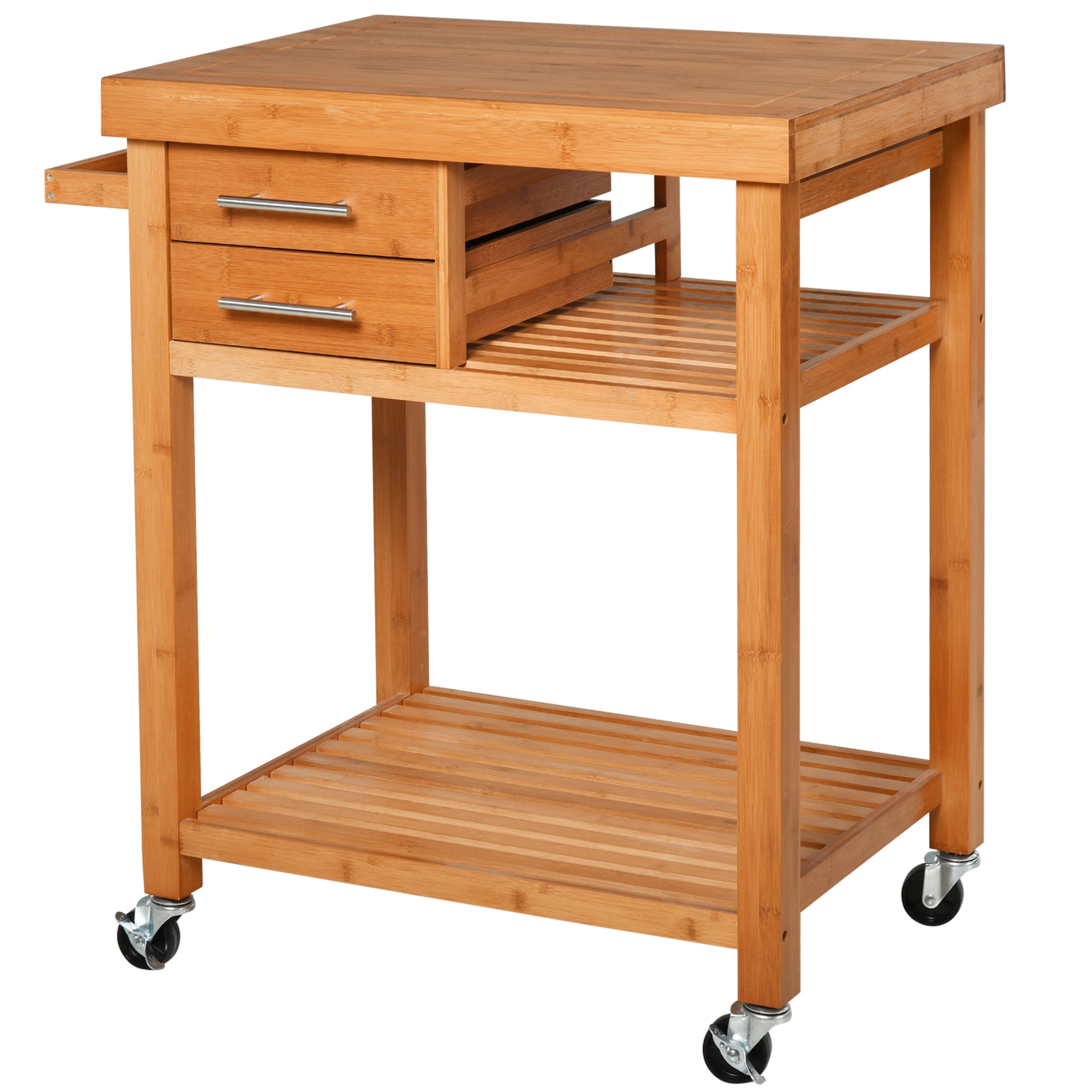 Bamboo Rolling Kitchen Cart At Deborah Harvell Blog intended for Beyond the Basics Understanding the Bowery Hill Cart's Value