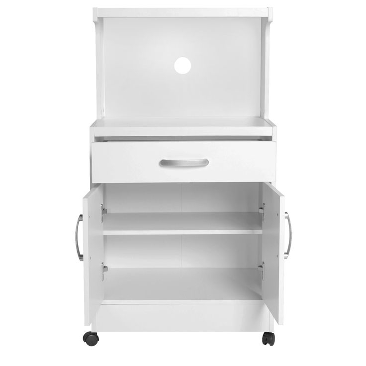 Better Home Products Shelby Wooden Microwave Cart | Microwave Cart ... for Better Home Products Shelby Kitchen Wooden Microwave Cart In Mahogany
