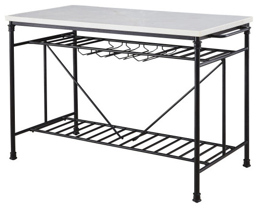 Claire Kitchen Island - Industrial - Kitchen Islands And Kitchen Carts ... in Claire Kitchen Island Pros and Cons Weighing the Benefits for Your Home