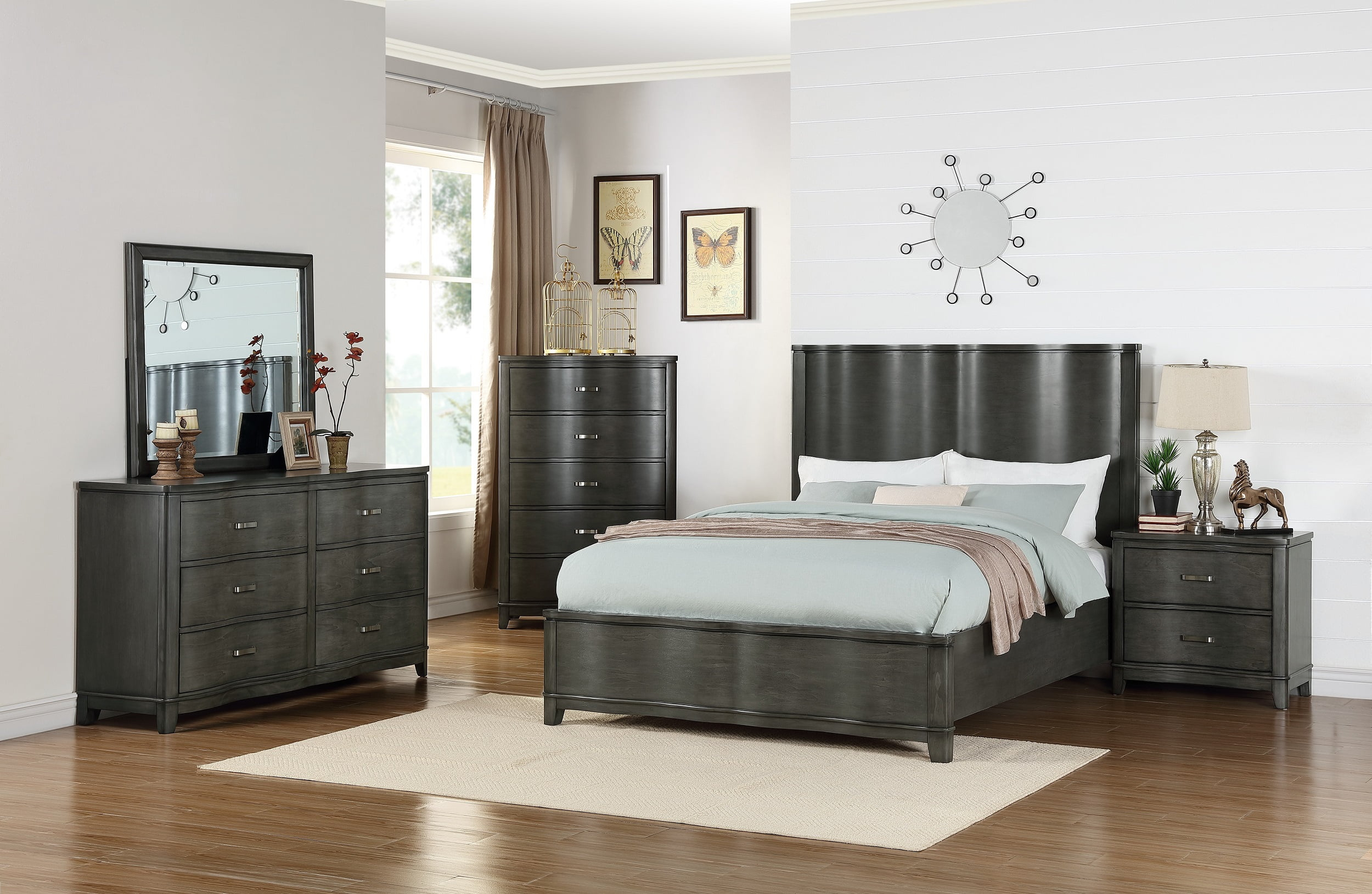 Dresser And One Night Stand Set At Adam Kern Blog within Understanding the Sorensen California King Bedroom Set Dimensions, Materials, and Design