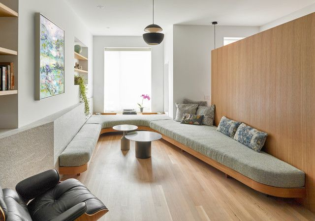 10 Built-In Sofas For Lounging In Style | ห้องนอนขนาดเล็ก, ห้องในฝัน ... intended for From Concept to Creation A Guide to Building Your Perfect Built-In Sofa