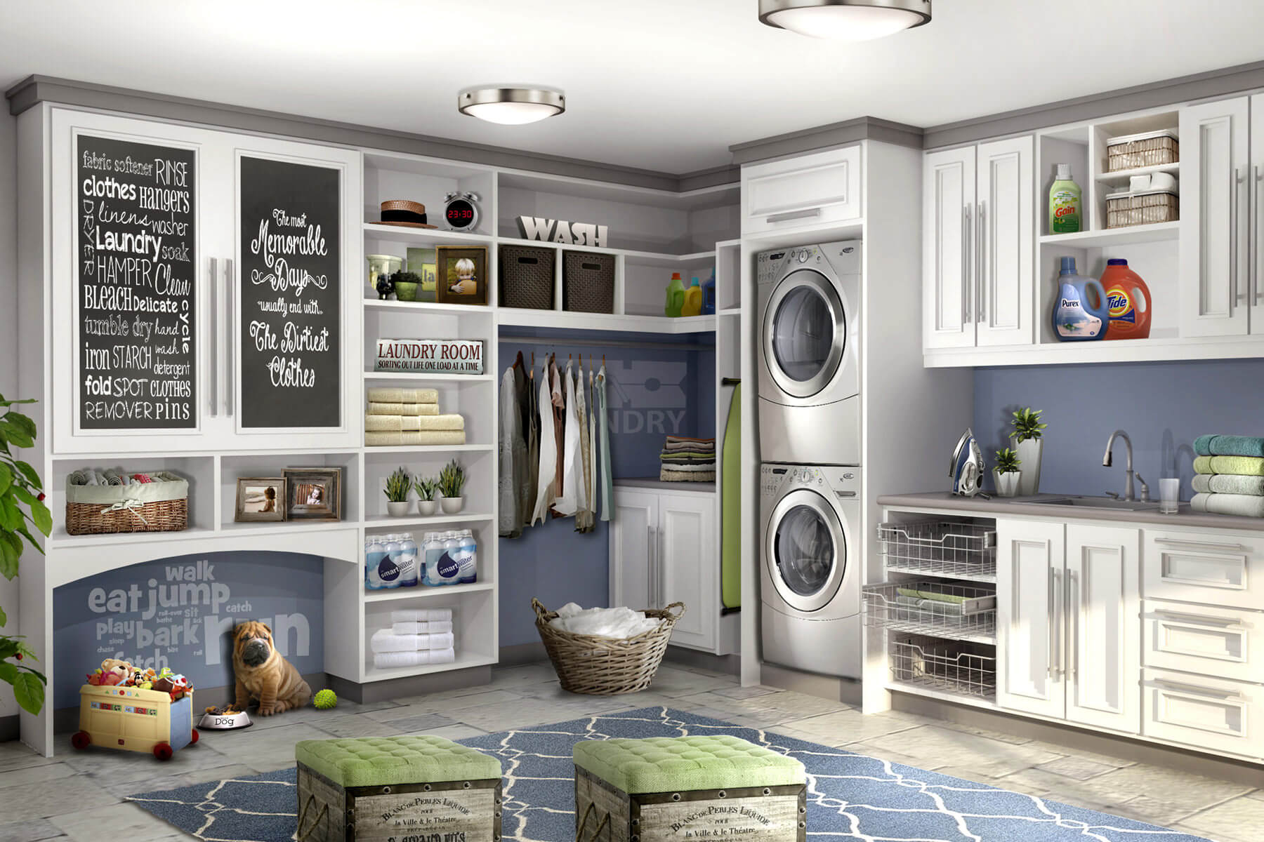 10 Stellar Laundry Room Designs By Closet Factory with 10 Smart Ideas For Your Laundry Room Remodel