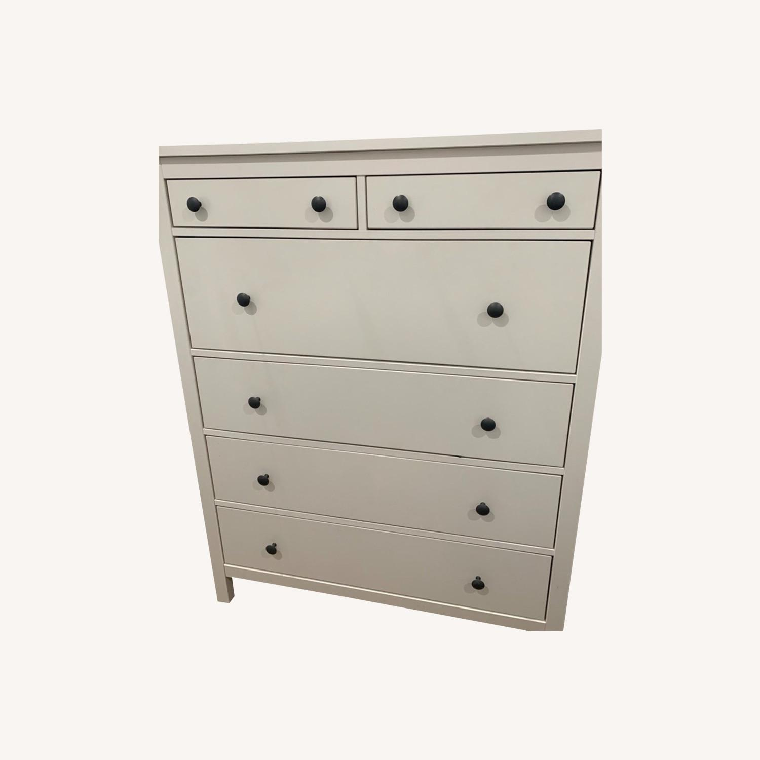 6 Drawer White Dresser - Aptdeco inside 42" White 6-Drawer Dresser