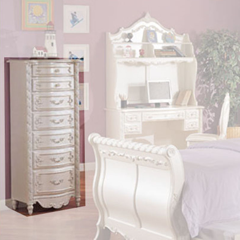 Acme Furniture Lingerie Chest In Pearl White Ac01004 in The Art of Organization Exploring the ACME Maverick Lingerie Chest's Inner Workings