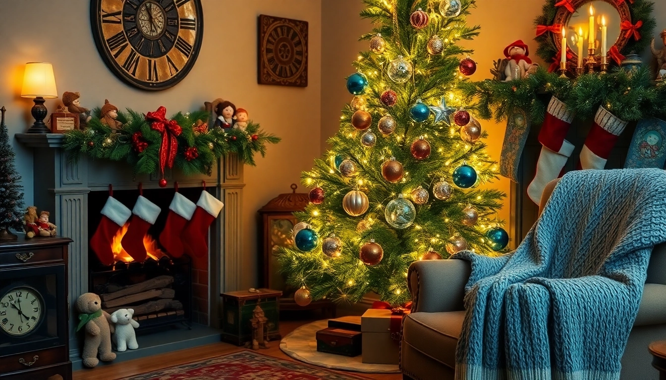 21 Old-Fashioned Christmas Decorating Ideas That'll Bring Back The ... with regard to