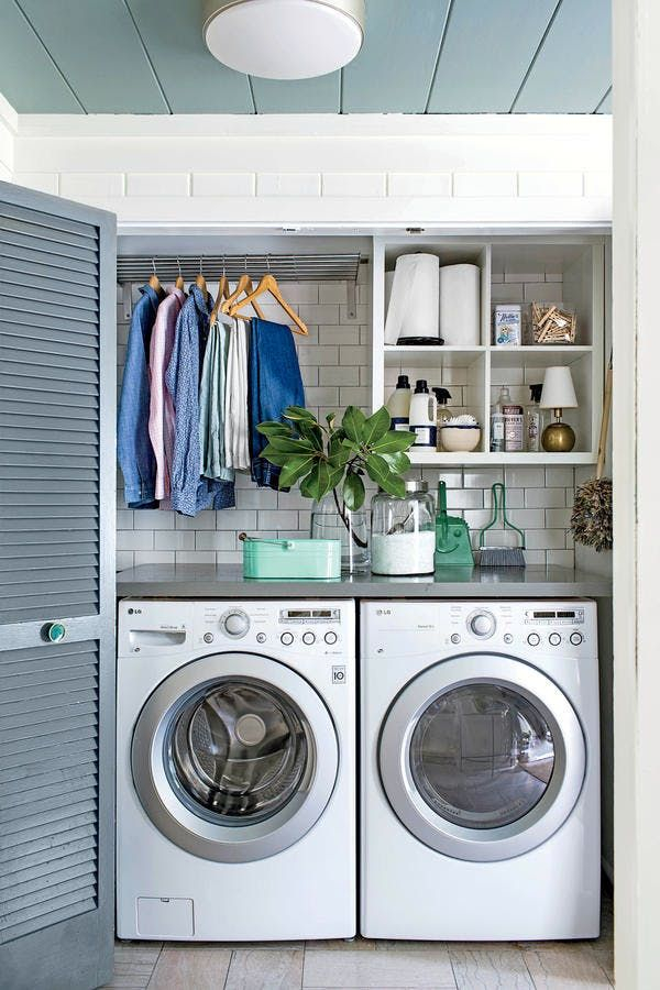 22 Clever Hacks That Will Organize Your Laundry Room Instantly ... intended for