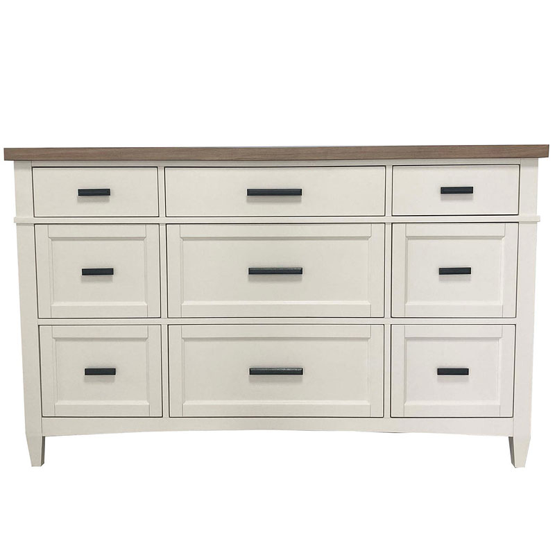 Americana Modern 9 Drawer Dresser By Parker House | Furniturepick within Unpacking the Parker House Americana 6 Drawer Chest for Your Modern Bedroom
