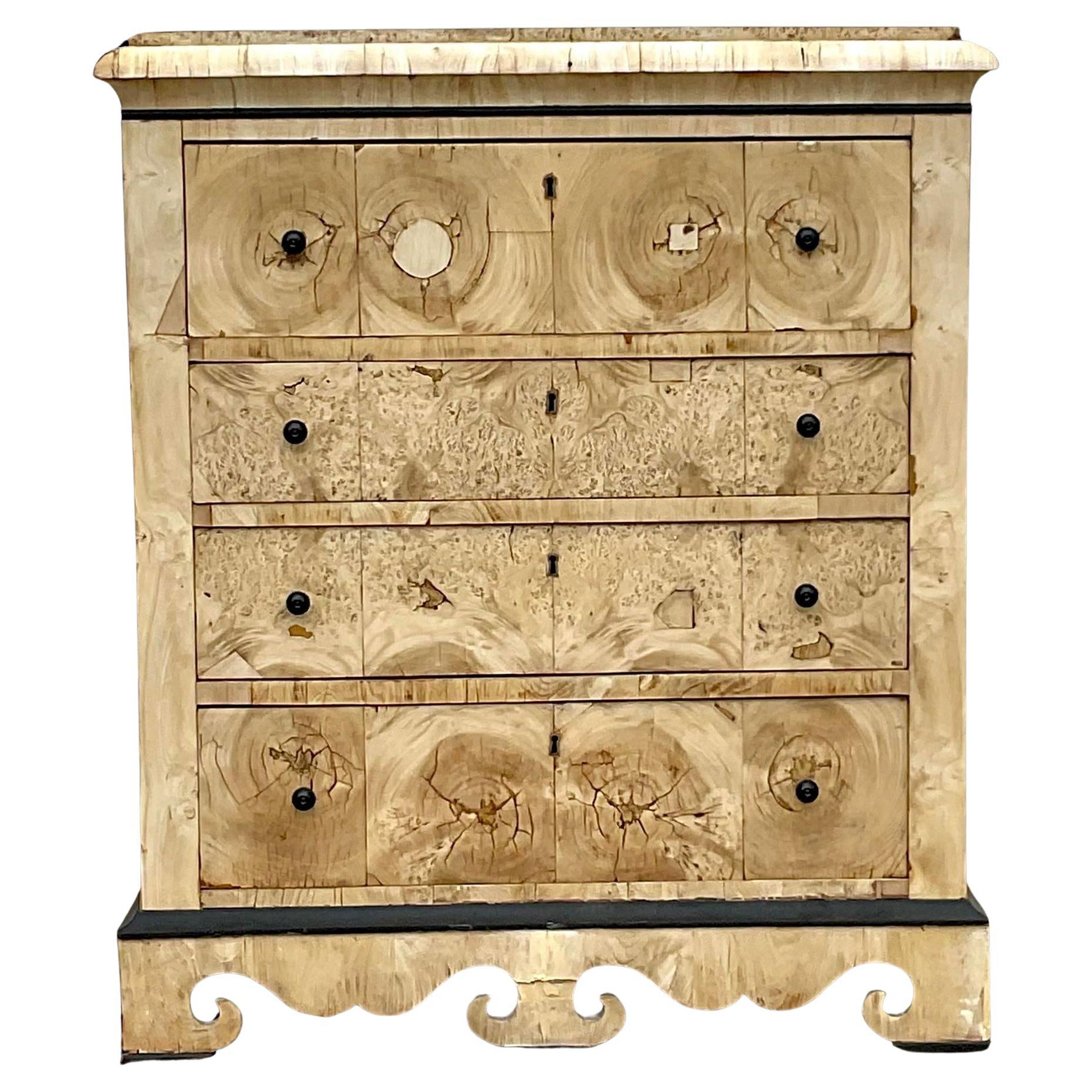 Late 19Th Century Vintage Distressed English Colonial Bleached Burl ... inside Your Guide to Caring for a Bromo Small Bleached Burl Chest