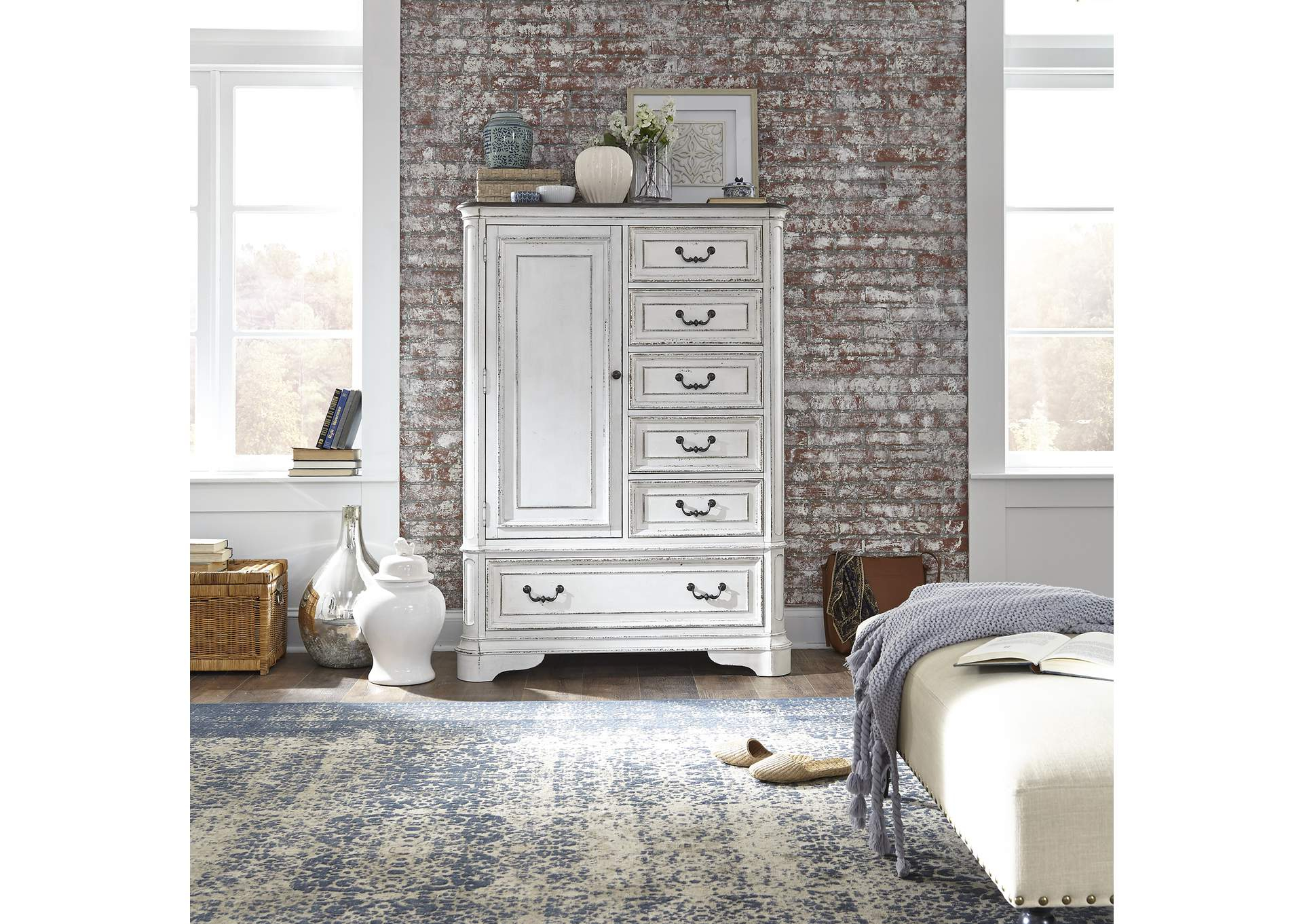 Magnolia Manor Master Chest inside A Closer Look at the Magnolia Manor White Lingerie Chest's Elegant Details