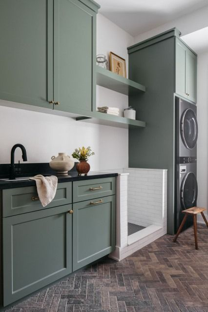 The Top 10 Laundry Rooms Of 2023 | Transitional Laundry Room, Laundry ... inside What Made These 10 Laundry Rooms the Best of 2023