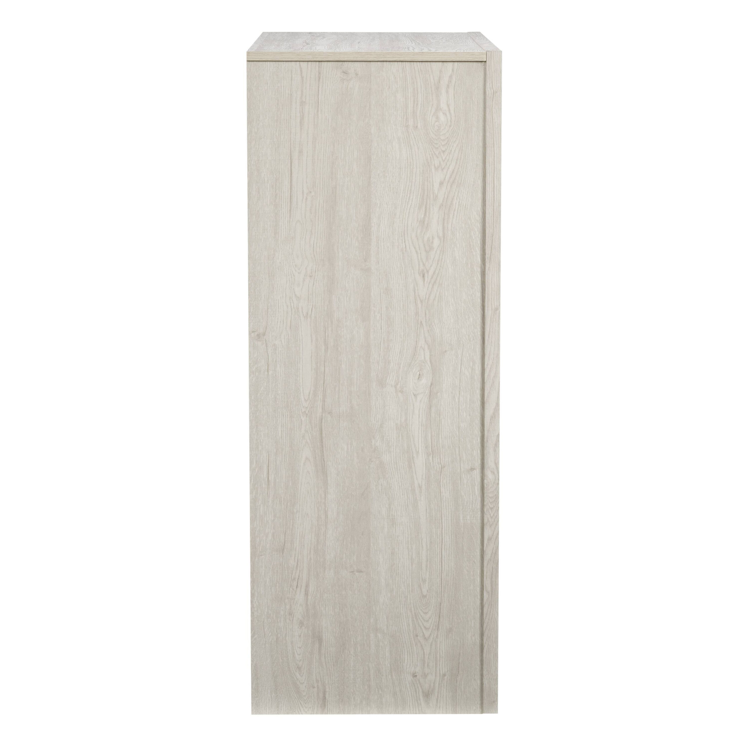 Best Buy: Corliving Newport 5 Drawer Tall Dresser White Washed Oak Npt ... intended for Exploring the CorLiving Newport 5 Drawer Dresser in White Washed Oak