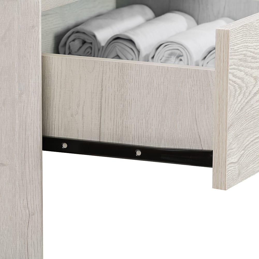 Best Buy: Corliving Newport 5 Drawer Tall Dresser White Washed Oak Npt ... with Exploring the CorLiving Newport 5 Drawer Dresser in White Washed Oak