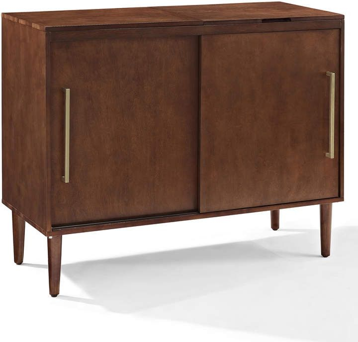 Crosley Mahogany Media Console "Everett" | Xôi with regard to
