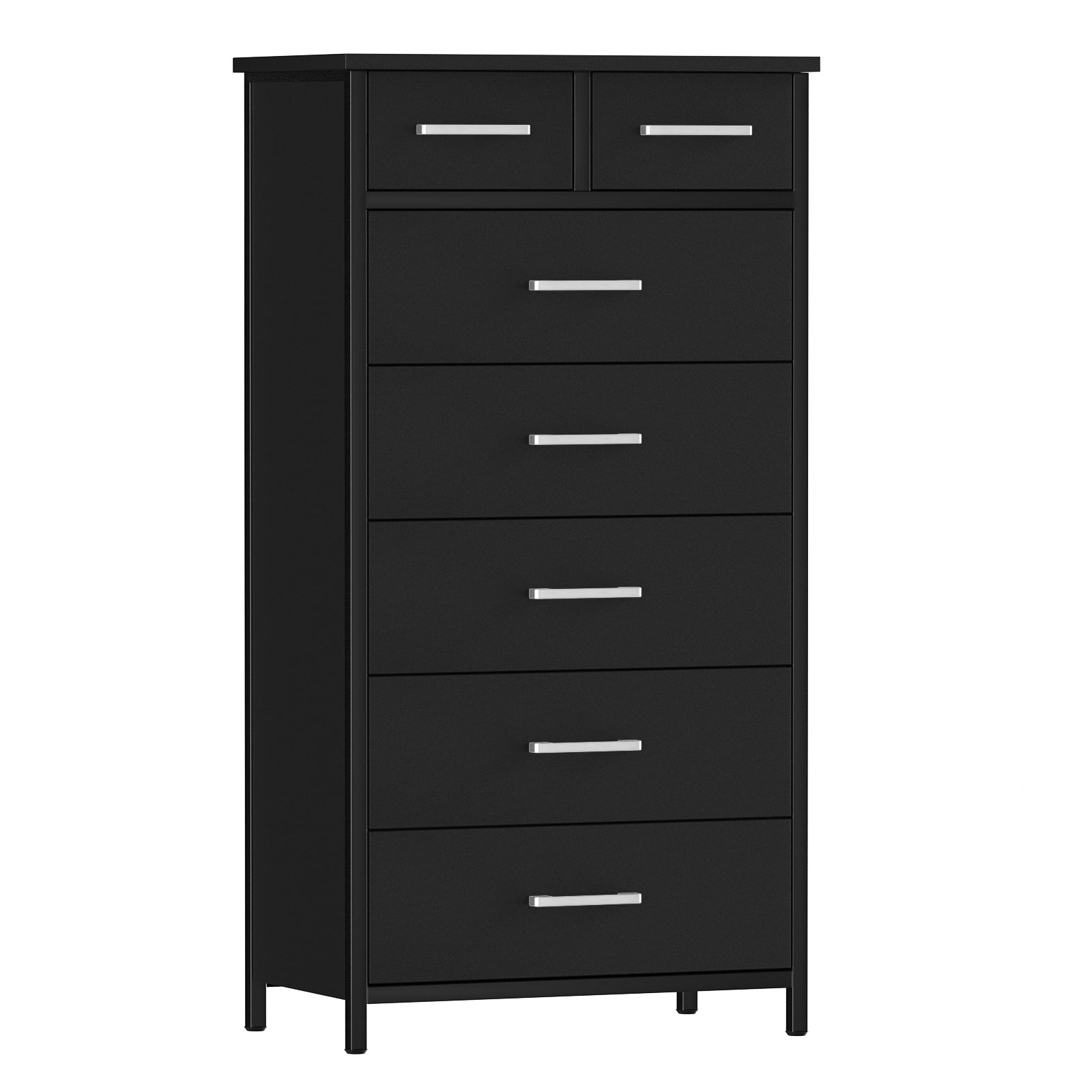 Ikeno 7 Drawer Tall Dresser With Sturdy Metal Frame, Industrial Drawer ... in Maximizing Storage and Style with the Montauk 7-Drawer Dresser