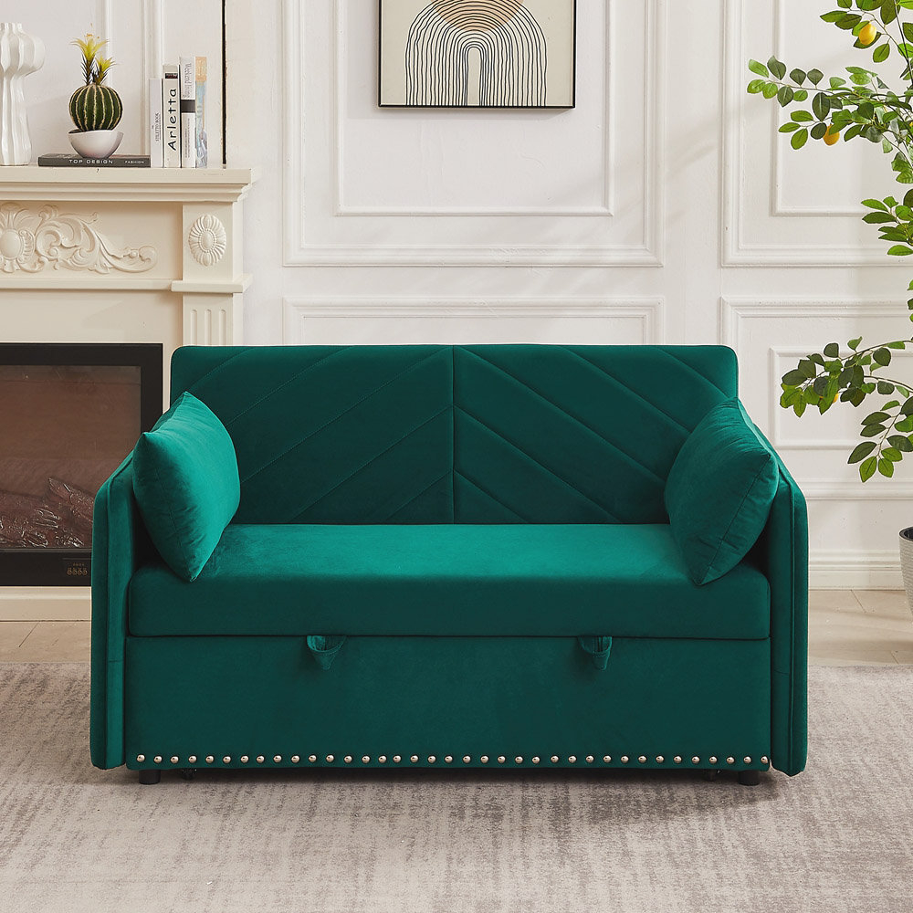 Wade Logan® Boudicca Convertible Sofa Bed, Modern Sofa Couch With ... with