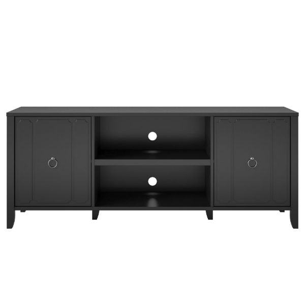 6747872Com - Her 59" Majesty Tv Stand, Black *D | Afw.com with Samos 59" Tv Stand, Black