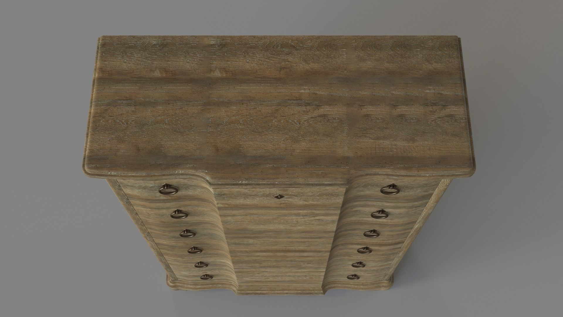 Bedroom Boheme Chimay Six-Drawer Chest 3D Model | Cgtrader with Boheme Chimay 6-Drawer Chest