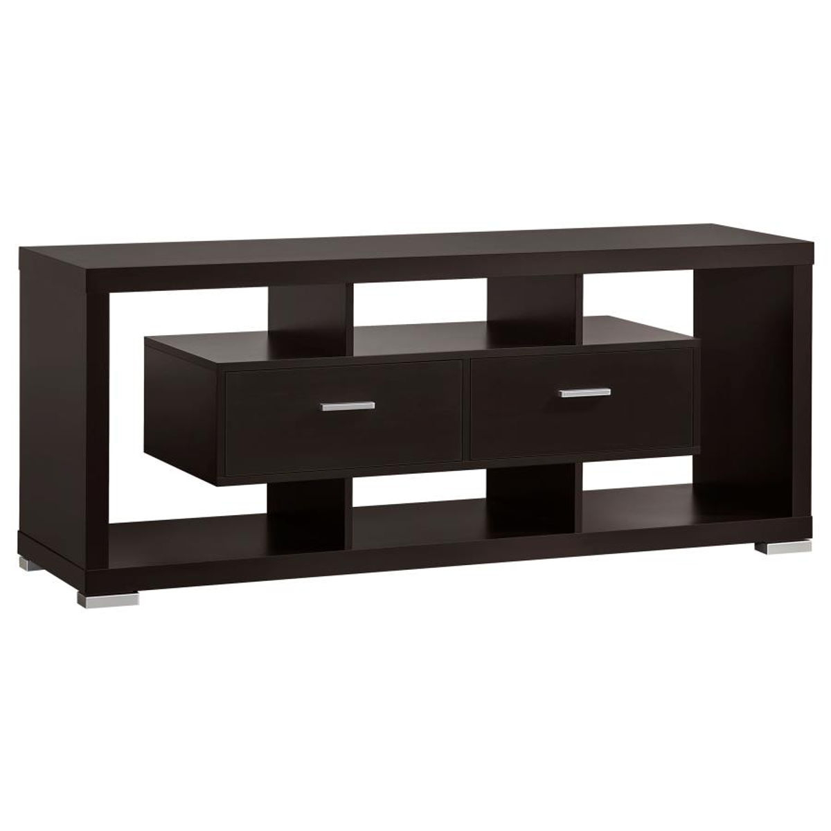 Darien – 2-Drawer Engineered Wood 59″ Tv Stand – Tony's Furniture regarding Casey 2-Drawer Engineered Wood 60" Tv Stand White