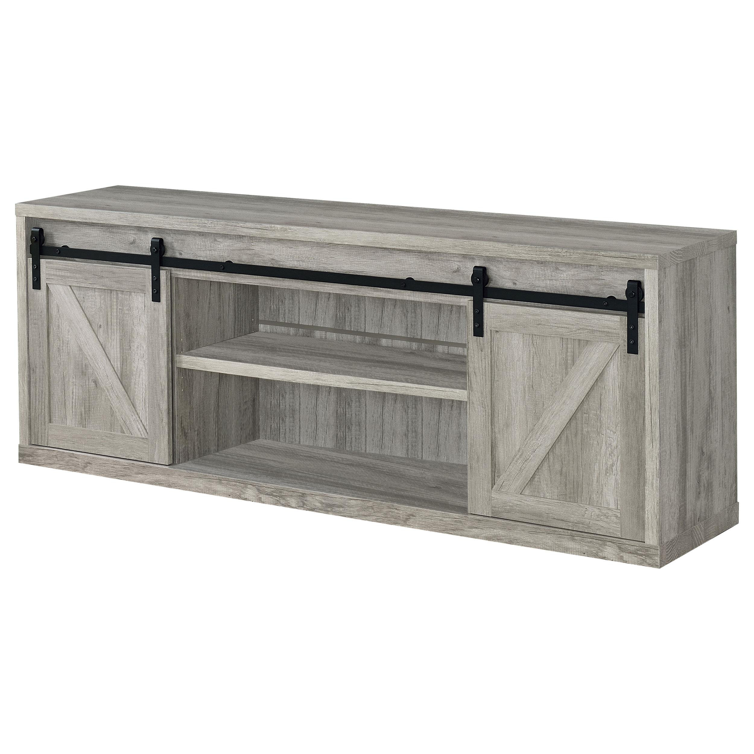 Gracie Oaks Exceptional Quality - Benhurst 2-Door Engineered Wood 71 ... in Allie 2-Door Engineered Wood 71" Tv Stand Distressed Pine