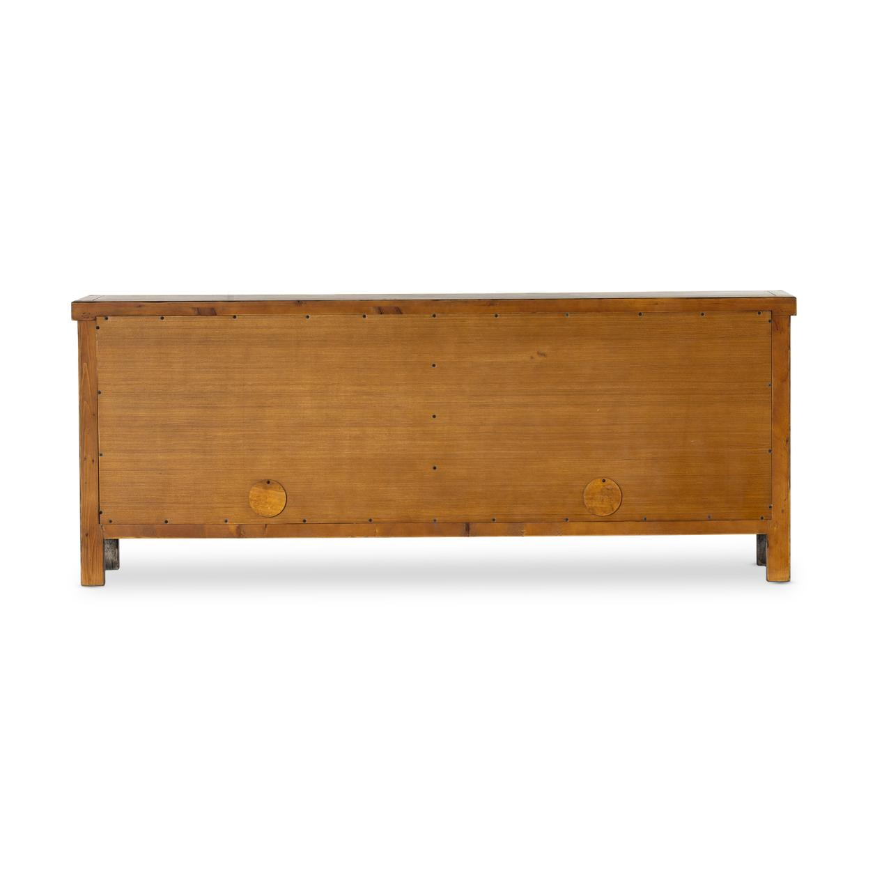 Hitchens Media Console In Worn Black (236331-001) By Four Hands intended for The Story and Substance of the Hitchens Media Console in Worn Black