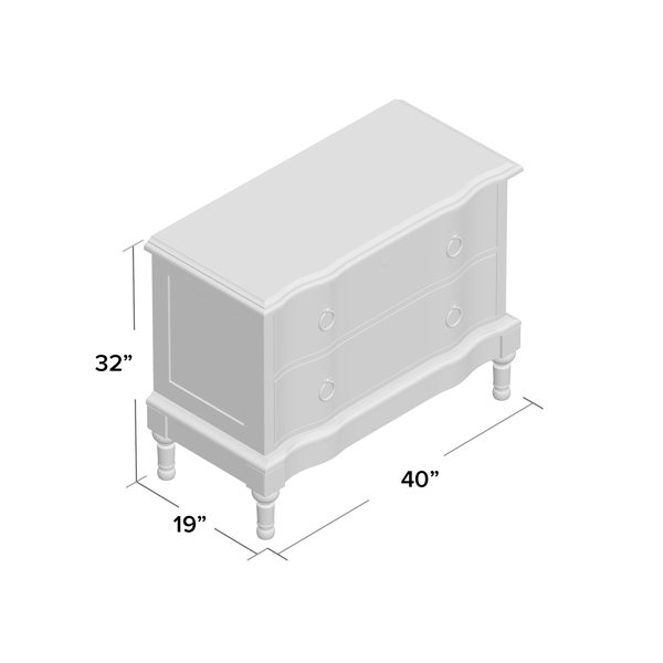 Hooker Furniture Boheme Verbena 2 Drawer Bachelor's Chest & Reviews ... pertaining to Boheme Verbena Bachelors Chest