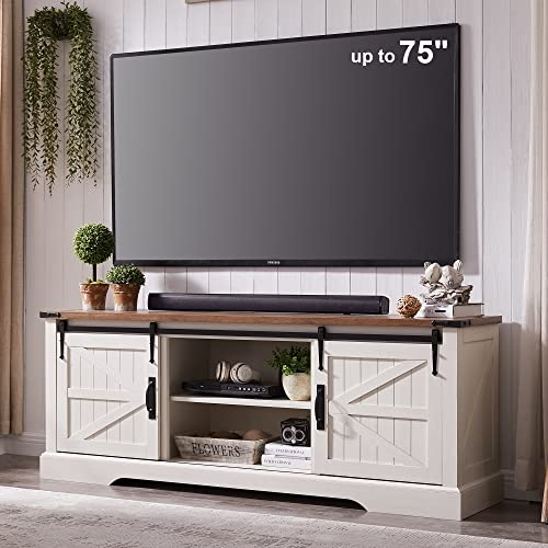 I Tested The Best Distressed White Tv Stand And Here's Why It's The ... inside Inside the Craftsmanship of Payne's 60 inch Media Console with Distressed White Finish