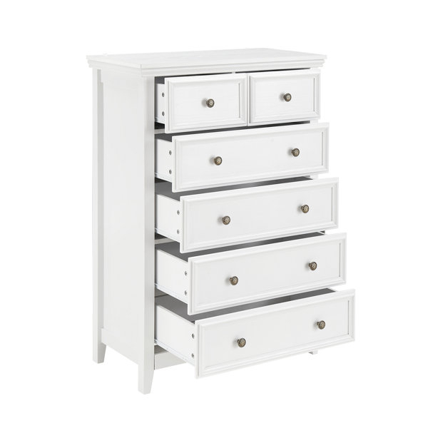 Lark Manorâ„¢ Modern 6 Drawers Dresser 6 Drawers Cabinet,Chest Of Drawers ... pertaining to A Deep Dive into the Practicality of 6 Drawer Cabinet Storage Solutions