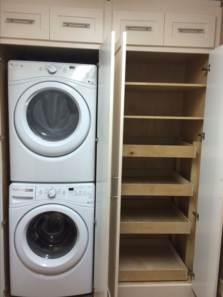 Laundry Pantry Combination Remodel | Pantry Laundry Room, Laundry Room ... regarding Reader Laundry Room: A Laundry Closet For $11,400 In California