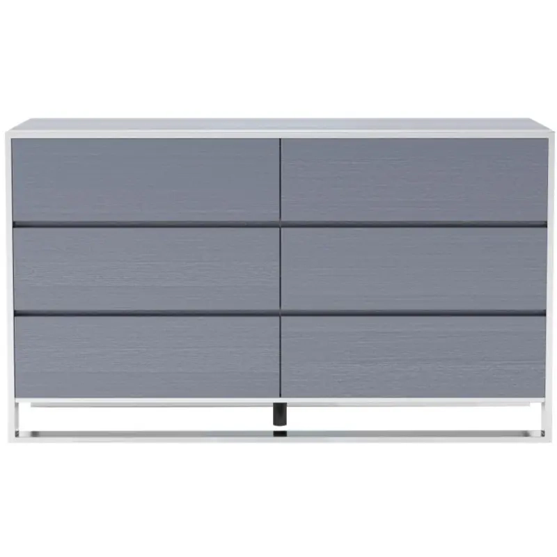 Modrest Jolene Modern Grey Dresser - Vigshome pertaining to How the Modrest Jolene Modern Grey Dresser Elevates Bedroom Design