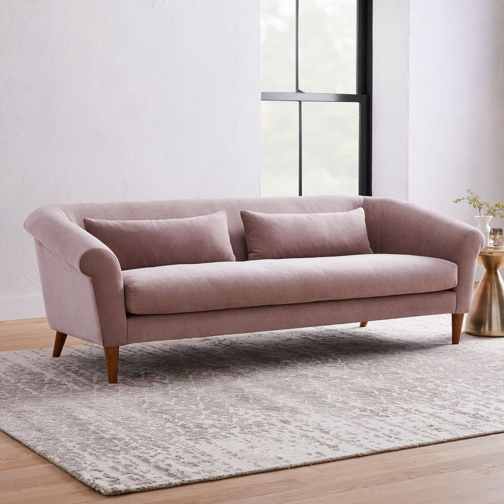 Parlor Sofa | Best Velvet Sofas | Popsugar Home Uk Photo 14 with regard to Velvet Sofas Beyond the Surface Exploring Comfort and Style