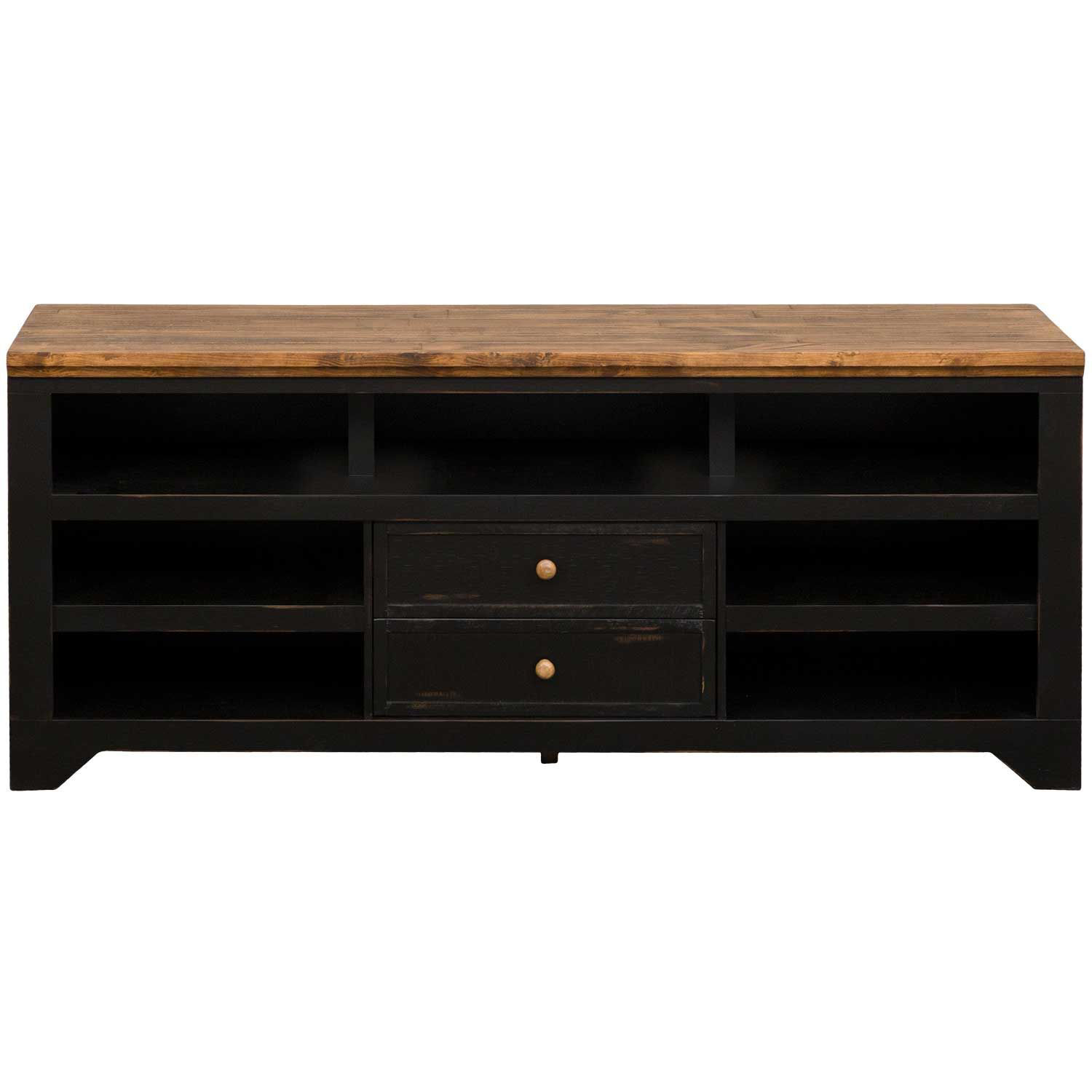 Qatar 63-Inch Black Tv Stand | 2073-510 | Afw.com pertaining to Choosing the Right TV Stand The Bradley 63" Black Model Explained