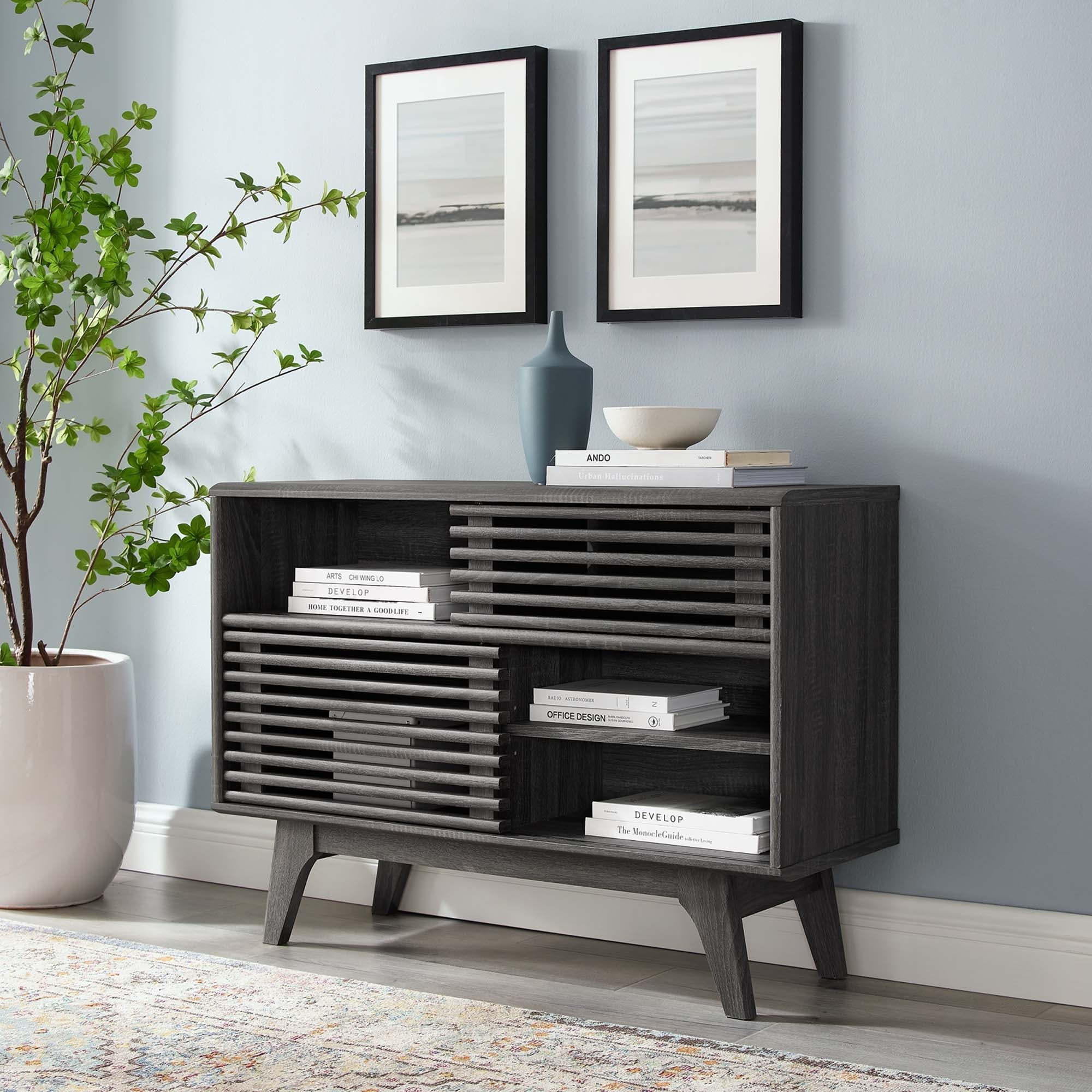 Render 46" Wall-Mount Media Console Tv Stand - On Sale - Bed Bath ... with Unlocking Your Living Room's Potential with the Render 46 Wall-Mount Media Console