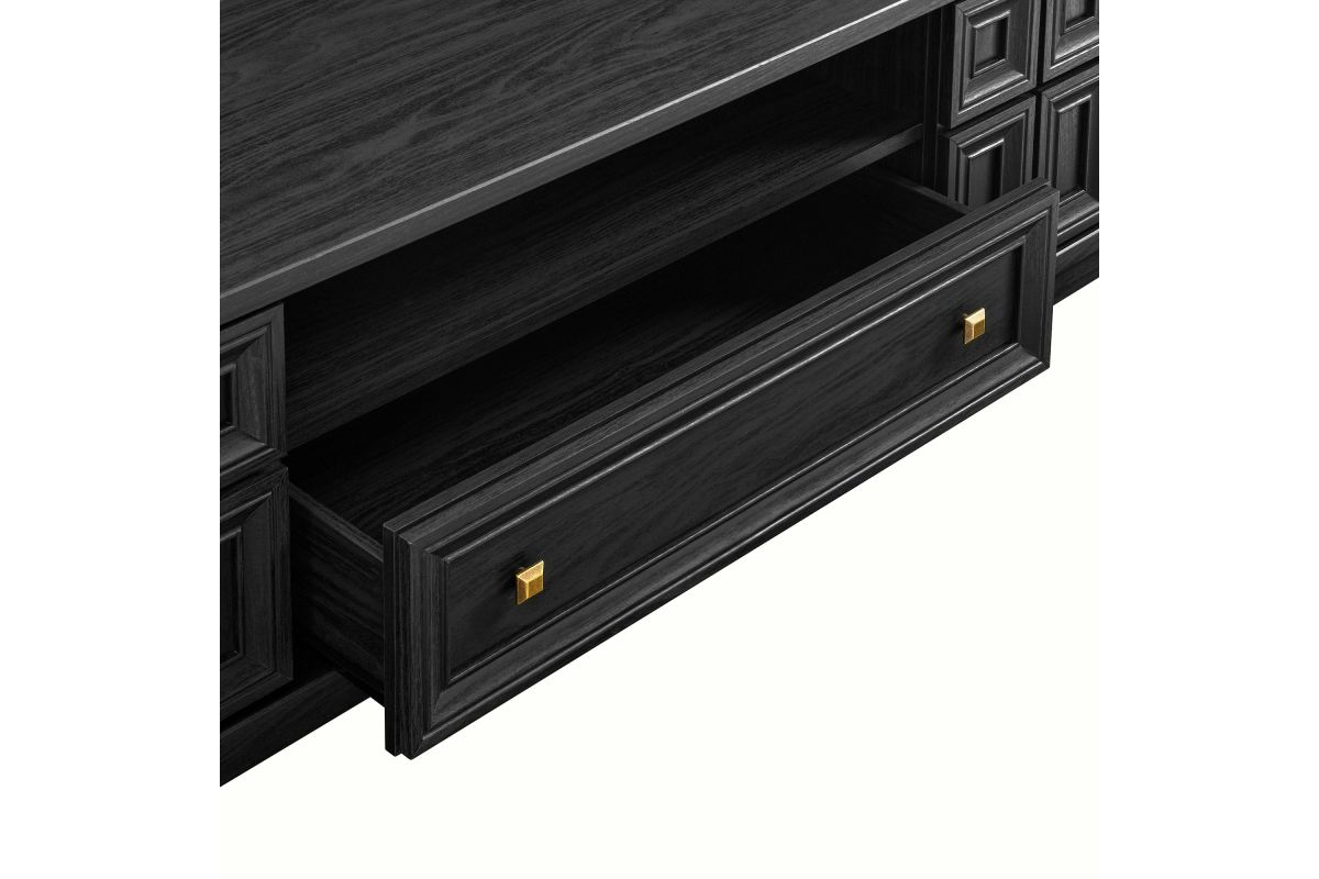 Samos 59" Tv Stand At Gardner White regarding Design Tips for Incorporating a Black TV Stand Into Any Room Decor