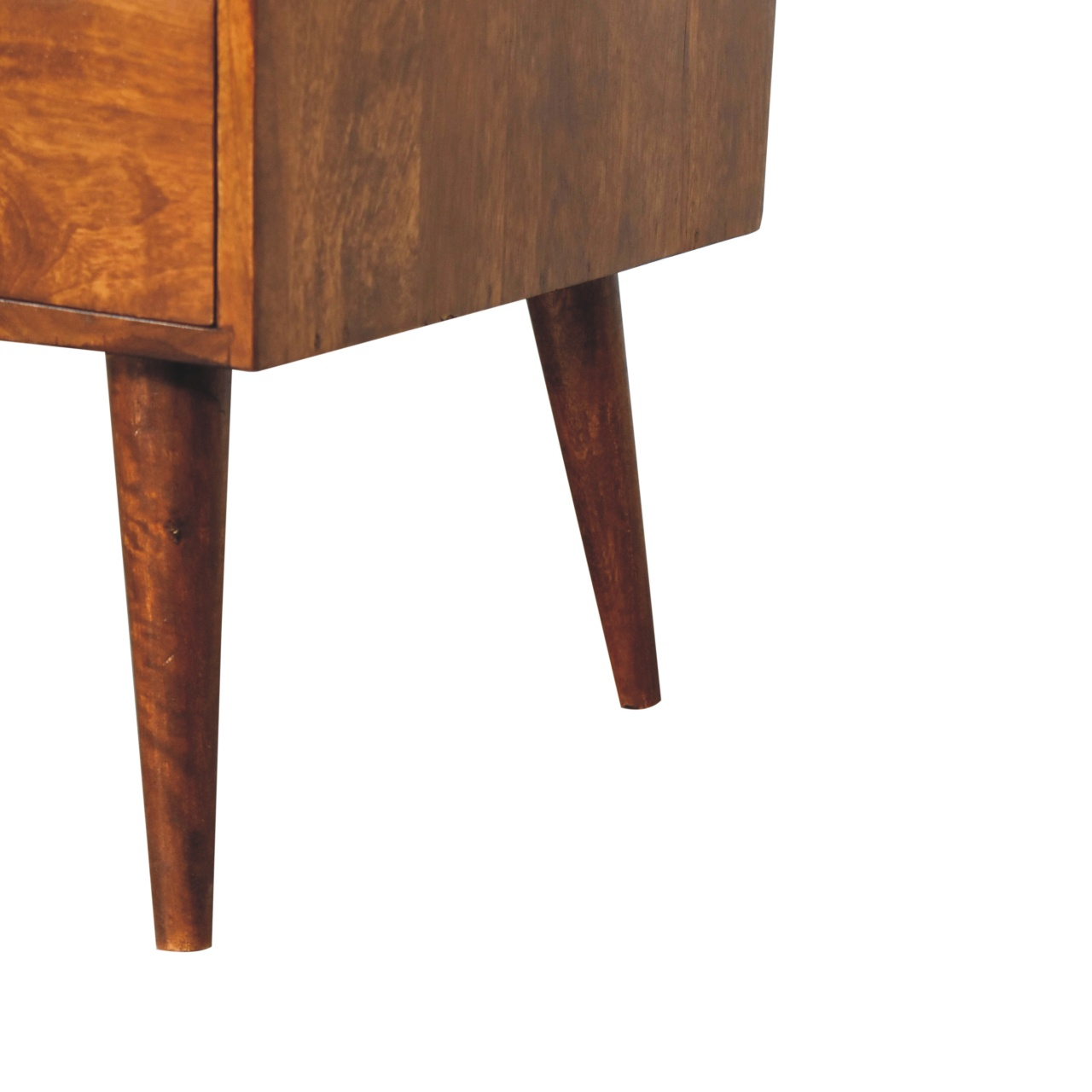Solid Chestnut Finished Mango Wood Elevated 4 Drawer Media Unit - Mango ... within Media Unit Elevated Chestnut Solid Mango Wood Artisan Furniture