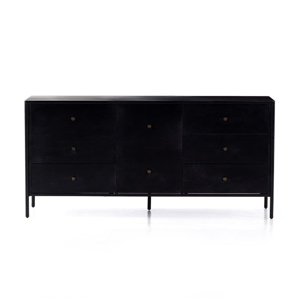 Soto 8 Drawer Dresser - Black with regard to Understanding the timeless appeal of black dressers in modern interiors