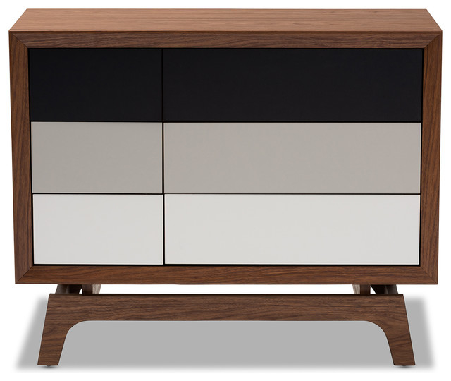 Tabitha Mid-Century Modern Multicolor Wood 6-Drawer Chest - Midcentury ... with Understanding the Craftsmanship of the Tabitha Mid-Century Modern Multicolor Wood 6-Drawer Chest