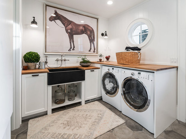 These Are The 10 Most Popular Laundry Rooms In 2019 So Far in The 10 Most Popular Laundry Room Photos Right Now
