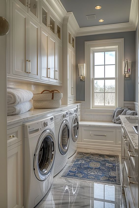 Transform Your Laundry Space With These 44 Stunning Laundry Room Ideas ... regarding
