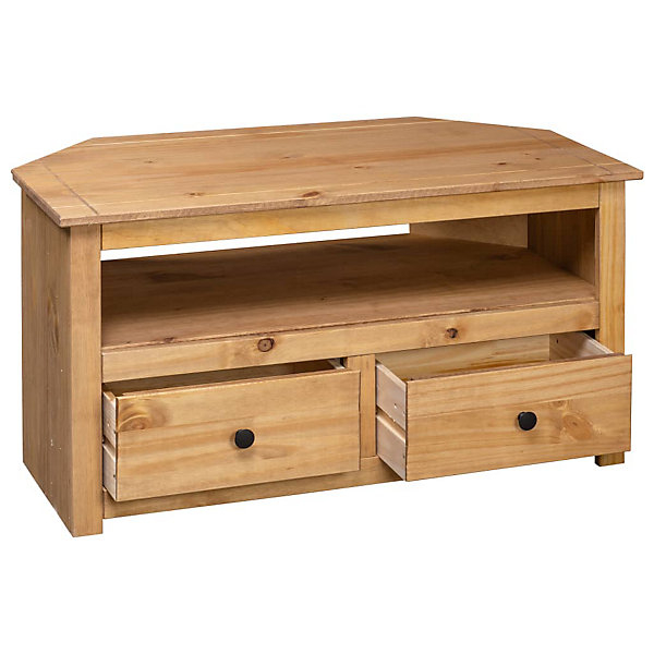 Vidaxl Corner Tv Cabinet 93X49X49 Cm Solid Pine Panama Range inside Understanding the Appeal of Modern Corner TV Cabinets in Contemporary Living Spaces