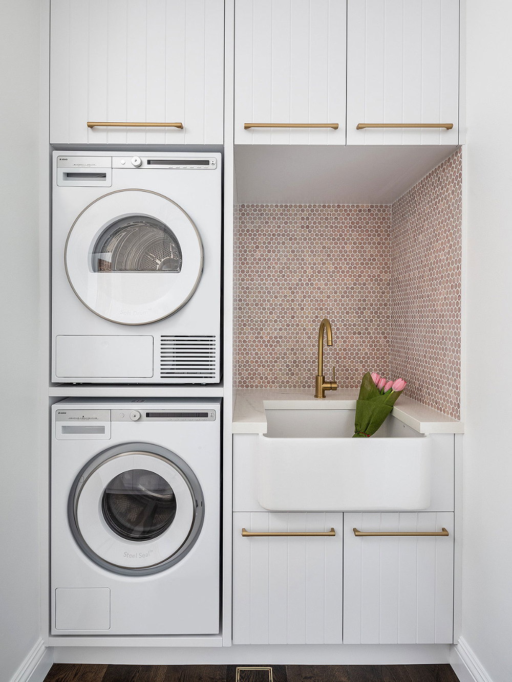 50+ Laundry Room Backsplash ( Joyful & Stylish ) - Designs | Laundry ... intended for Creative Storage Solutions That Actually Work in Laundries