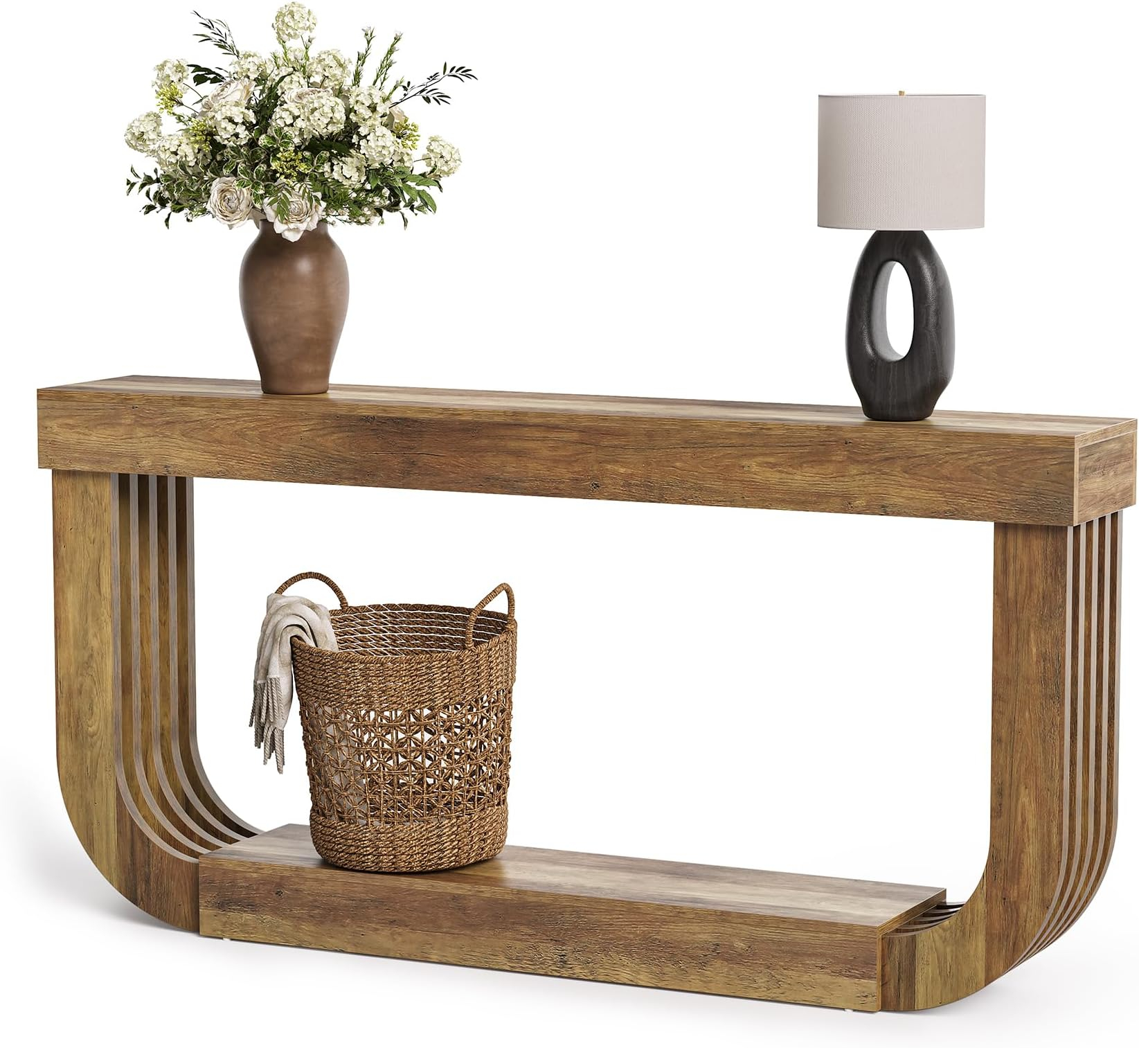 Amazon.com: Little Tree Console Table For Entryway, 70.9-Inch Extra ... within How to choose the perfect console table for your entryway or hallway