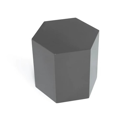 Modrest Newmont Medium End Table Light Grey High Gloss - New | Ebay regarding How Light Grey Finishes Enhance Interior Design Aesthetics