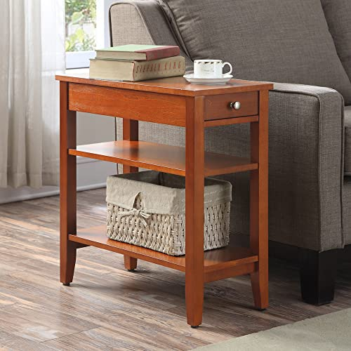 Snapklik.com : Convenience Concepts American Heritage 3-Tier End Table in The Practical Benefits of Multi-Tier Furniture Solutions in Contemporary Home Decor